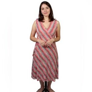 (A-35) short sleeves womes dress size S  alya red‎ color